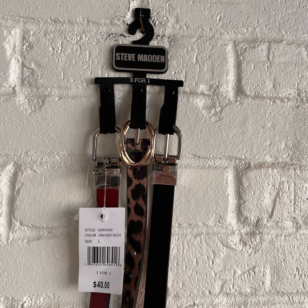 NWT Steve Madden Belts